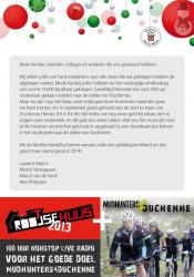 Bedankbrief Mudhunters4Duchenne